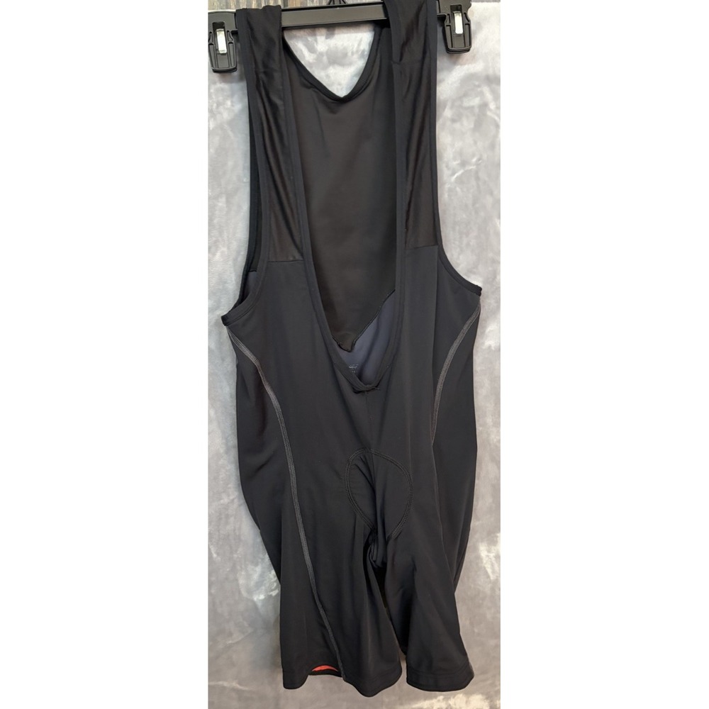 Men's De Marchi XXL Black Cycling Bib Shorts Padded Seat Shoulder Straps